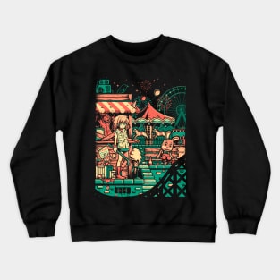 Lakeside Amusement Park Crewneck Sweatshirt